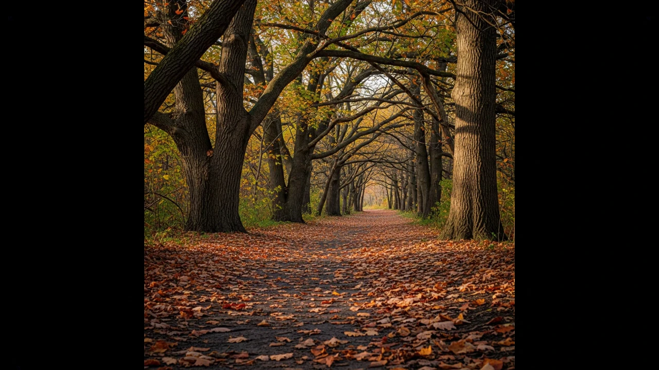 Sentier verdoyant